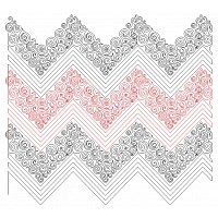 Zig Zag Swirl Line 001 Extended Bundle